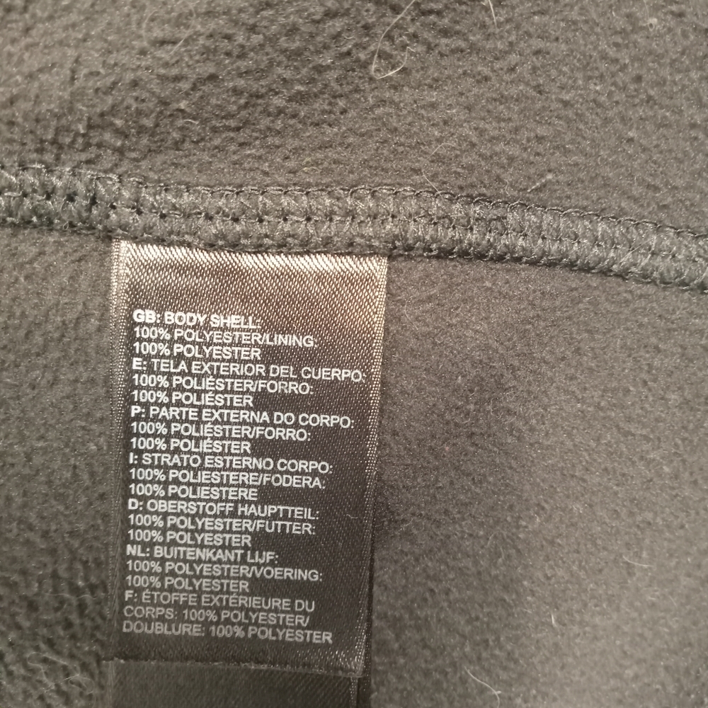 The North Face Women's Black Full Zip Feence Hoodie Size Small - Picture 13 of 13